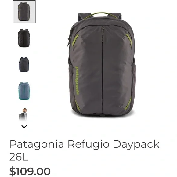 Patagonia Refugio Daypack 26L - Gray - Picture 1 of 9